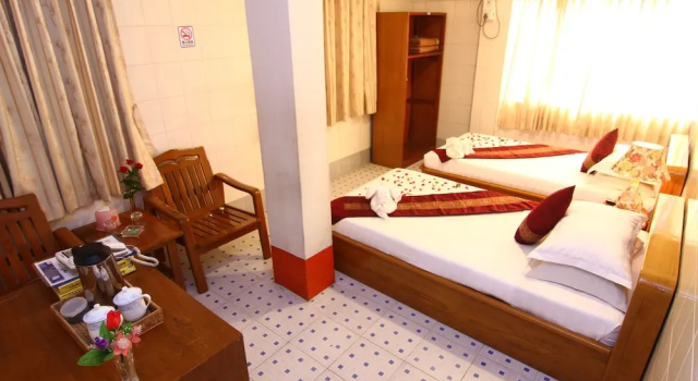 Номер Deluxe Shwe Htee Hotel Yangon