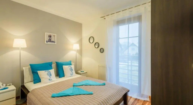 Апартаменты APARTAMENTY MIERZEJA - WILLA TURKUSOWA, Kąty Rybackie