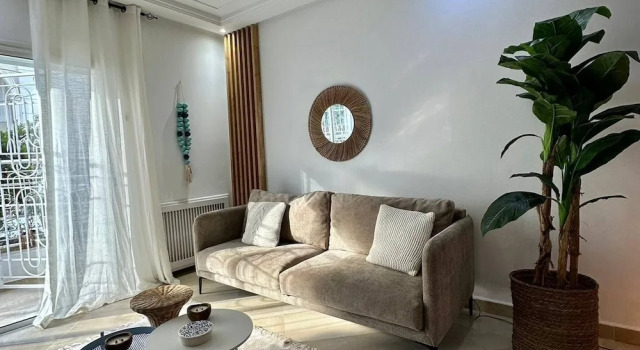 Апартаменты с 2 комнатами с балконом Casa Mia Appartement S2 La Marsa