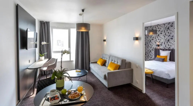 Апартаменты Nemea Appart Hotel Europe Velizy Villacoublay