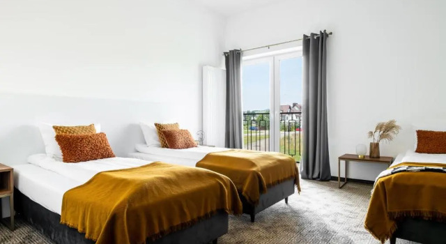 Трёхместный номер Superior OBERŻA POD RÓŻĄ restauracja, sauny, jacuzzi