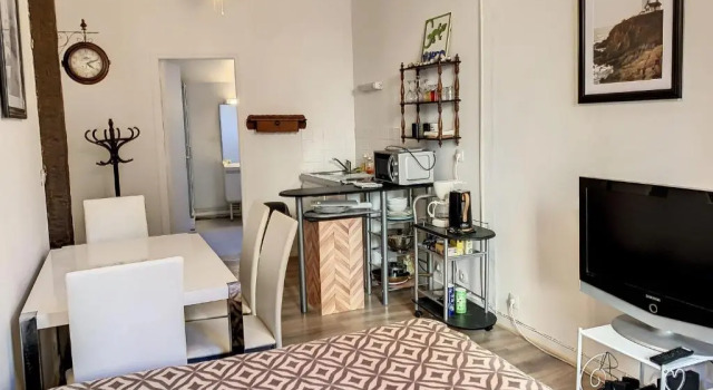 Studio tout confort dans le centre-ville de Dieppe, Book Apartment Dieppe 