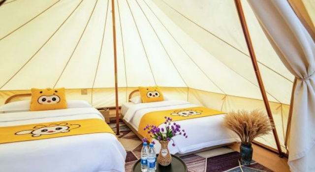 Семейный тент Zhongwei Mogang Starry Sky International Desert Campground
