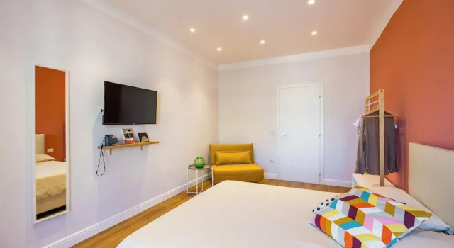 Апартаменты с 3 комнатами с балконом и с видом на море Napoli Bellavista Apartment