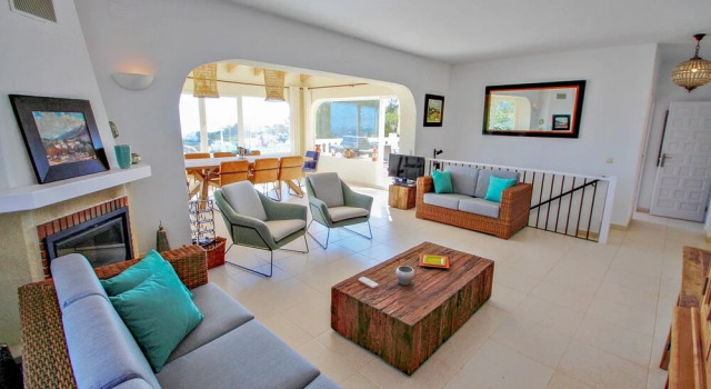 Jean - sea view villa with private pool in Benitachel