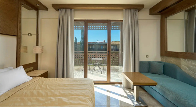 Двухместный номер with side sea view Mediterranean Village Hotel & Spa