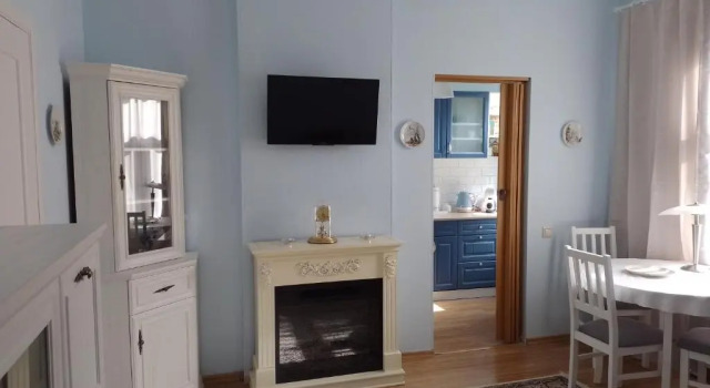 Апартаменты c 1 комнатой House, garden & sauna. Free parking. Train stop-200 m. Sea-1 km.