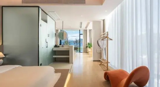 Семейный люкс Executive с видом на море Dali Biyan Riverside Homestay (Erya Waxi Xiao Putuo Scenic Area Store)