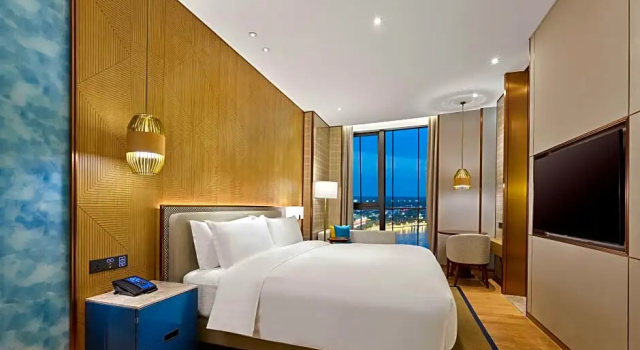 Номер Executive с видом на залив Hilton Hainan Ocean Flower Island