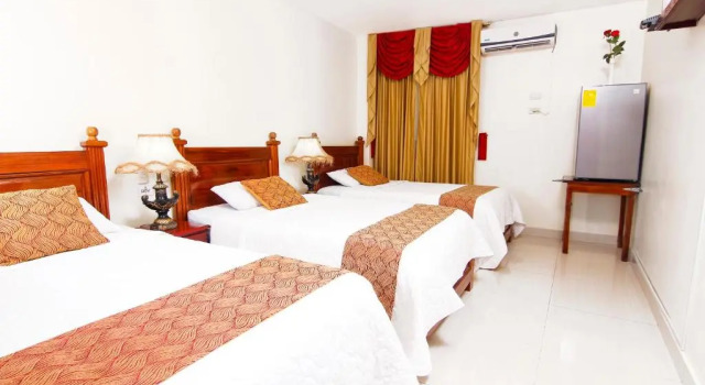 Трёхместный номер Standard с красивым видом из окна Hotel Flor de Liz