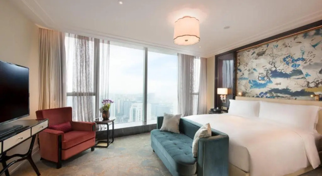 Люкс Royal с 2 комнатами Waldorf Astoria Chengdu