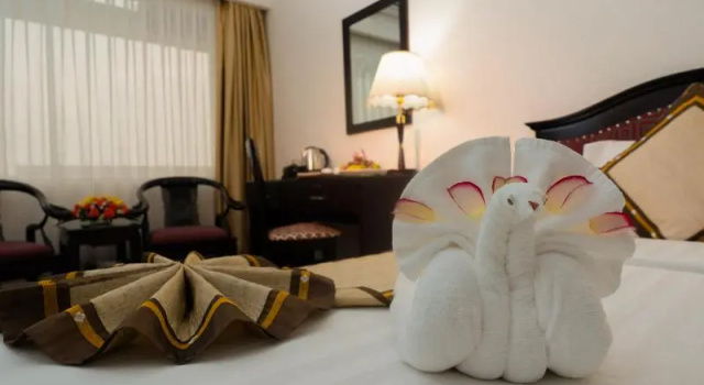 Двухместный номер Deluxe с видом на сад Century Riverside Hotel Hue