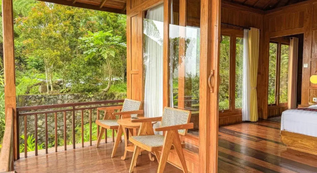 Двухместный номер Standard с видом на горы Munduk Menir Villas