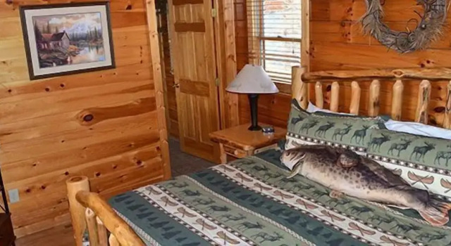 Номер Luxury с 2 комнатами с балконом и с видом на горы Dollywood Cabins
