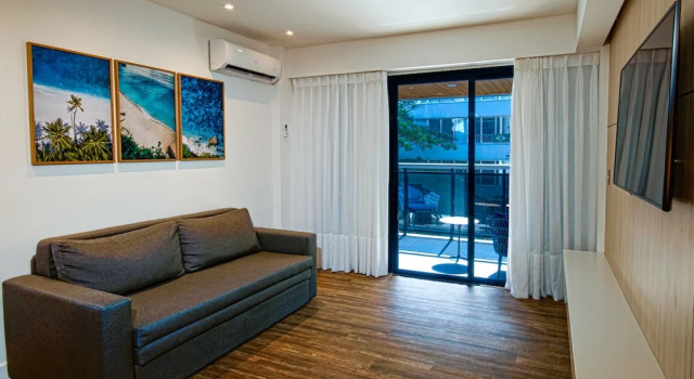 Номер Deluxe Anna Suites Ipanema by Arena Hotéis