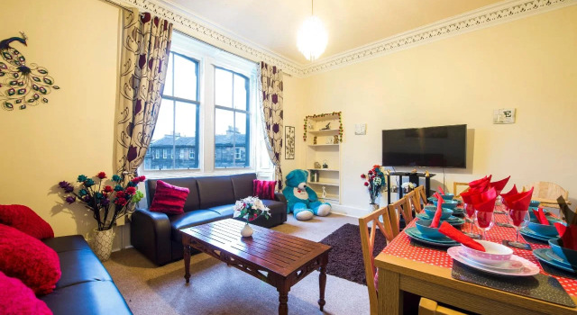 Edinburgh Victorian Luxury Apartment, Забронировать Апартаменты/квартира Апартаменты Эдинбурга, рядом с St George's West Church, Апартаменты/квартира