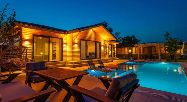 Апартаменты Cedrus Premium -Fethiye'de Denize Yakın 2+1 Lüks Muhafazakar Villa