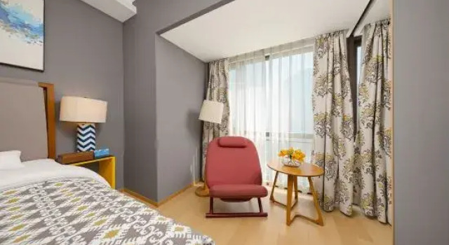 Люкс c 1 комнатой Mulliner Beluga House (Qingdao The Mixc Aofan Wusi Square)