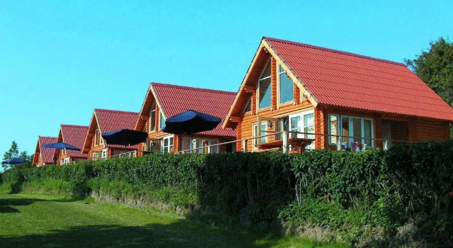 Коттедж Luxury Emmerbølle Strand Camping (Feriepark Langeland)