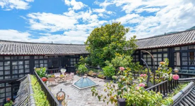 Haitang Bay Resort Pillow Mountain Xigu Snow Mountain View Garden Beauty Villa, Забронировать Курортный отель Курортные отели Лицзян, рядом с Улица Сквер-стрит Древнего города Шухэ, Курортный отель