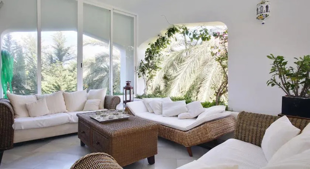 Villa Blanca Puerto Banus, Забронировать Вилла Коттеджи Марбелья, рядом с Playas del Duque, Коттедж