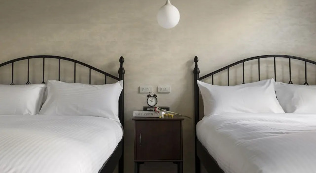 Четырёхместный номер Standard c 1 комнатой с видом на город 109 Hostel Taipei