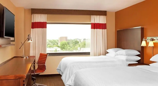 Двухместный люкс c 1 комнатой ANZ Hotels Scranton