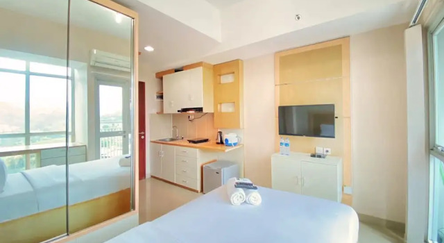 Студия Comfortable And Strategic Studio At Taman Melati Jatinangor Apartment