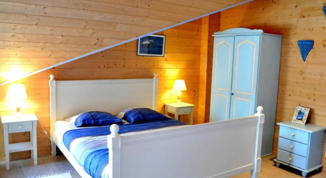 Семейный номер Standard с видом на сад Chambres dHôtes Le Nid dIroise