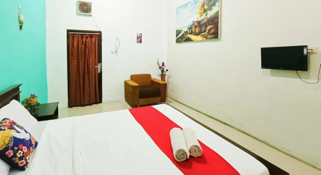 Camera Deluxe TwoSpaces Living at Matahari Homestay