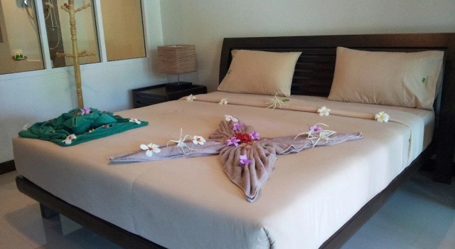 Двухместный номер Deluxe с балконом и с видом на море Makathanee Resort