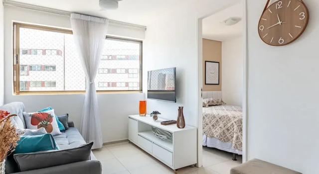 109 Flat completo e acolhedor nas Graças, Rezervovat Apartmán Hotely v Bahia s parkováním, Parkování