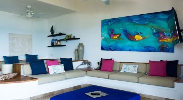 Costa Brava B4. Ocean View Balcony, Wifi, Netflix, Prenota Hotel Puerto Aventuras 