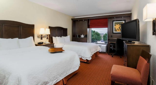 Четырёхместный номер Standard Hampton Inn Champaign/Urbana