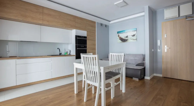 Apartment mit Balkon und mit Meerblick Baltic Apartments