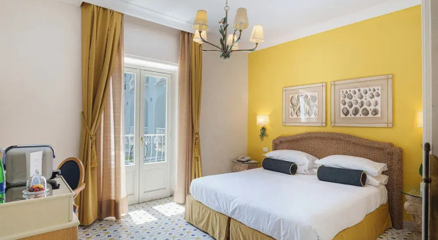 Двухместный номер Deluxe с балконом Palazzo Manzi Terme & Spa