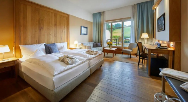 Двухместный номер Standard с балконом и с видом на горы Hotel Rimberg