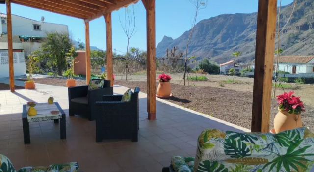 Коттедж La Casita Fataga Sleeps 4 With Garden