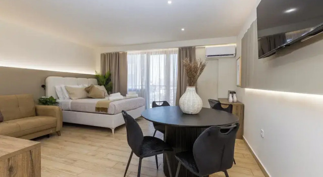 Студия Deluxe с балконом и с видом на город Raise Thiseio Stylish Living