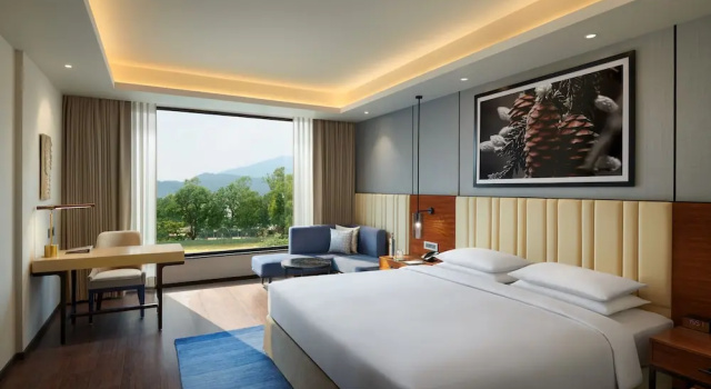 Двухместный клубный номер Deluxe Hyatt Regency Dehradun Resort and Spa