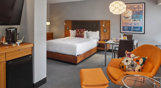 Люкс с красивым видом из окна St Paul Hotel Wooster