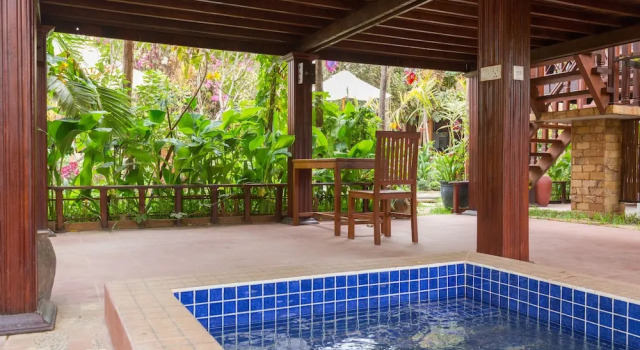 Люкс с видом на сад Malu Khmer Villa