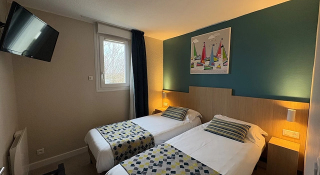 Двухместный семейный номер Standard Brit Hotel Le Kerodet