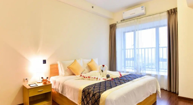 Номер Deluxe Guangzhou Ang Da Pa Zhou Apartment