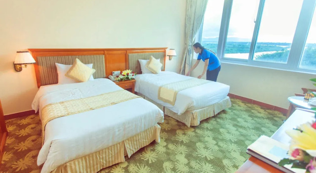 Номер Deluxe My Tra Riverside Hotel