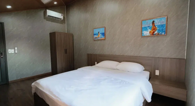Бунгало Deluxe с балконом и с видом на сад Hoang Thien Homestay & Sport