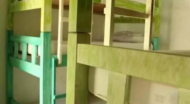 Кровать в общем номере Hostel Green House Getsemani