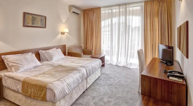 Двухместный номер Standard с балконом и с видом на парк Hotel Continental