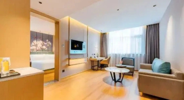 Двухместный люкс Qingzhu Hotel (Zaozhuang West Station Wanda Plaza)