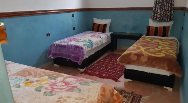 Двухместный номер Deluxe с видом на город Riad Bab Imlil